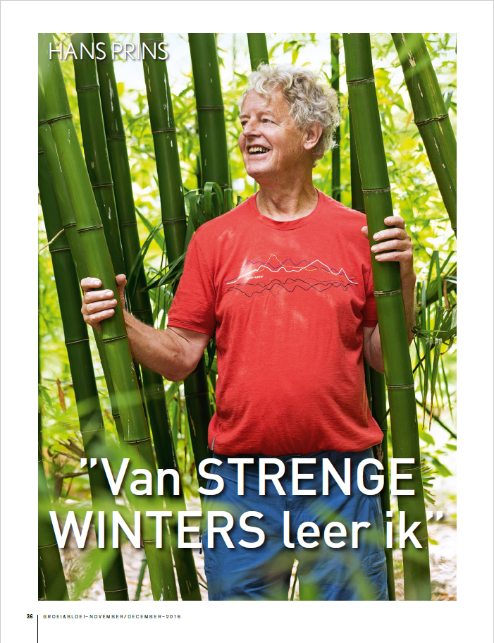 reportage groei en bloei De Groene Prins strenge winters